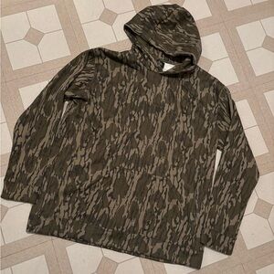 NEW Cabelas Redhead Men's Camouflage Hooded Pullover Sweatshirt - Olive Camo
